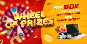 Winspire88 Wheel of Prizes Promo for MacBook Air or P50,000 Cash